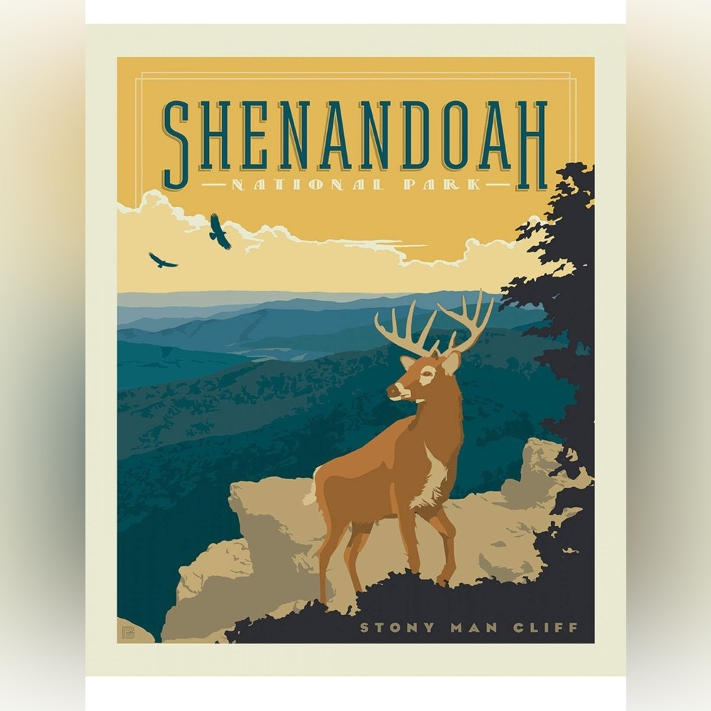 Shenandoah National Park Fabric Panel - Riley Blake